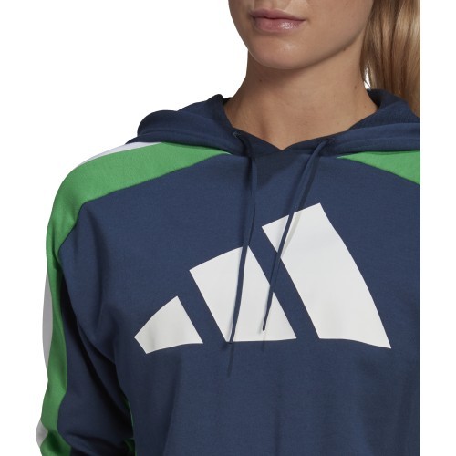 Adidas W TS Big Logo women's tracksuit, blue GL9480