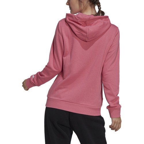 Женский свитшот Adidas W Lin FT Hood розовый H07801