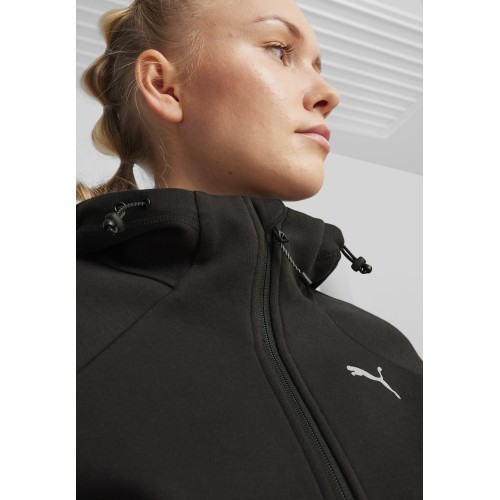 Puma Evostripe FZ sieviešu jaka ar kapuci melna 677878 01