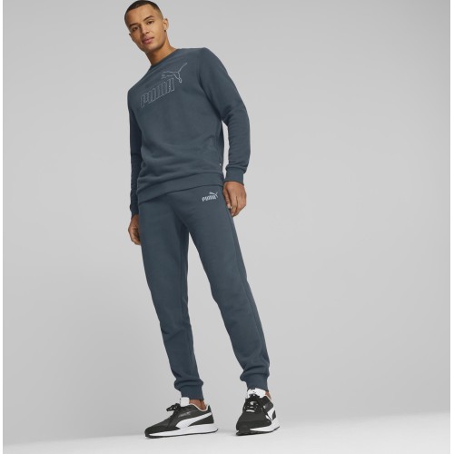 Puma vīriešu bikses Ess Elevated Sweatpants Blue 673388 16