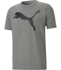 Puma Active Big Logo Tee vīriešu T-krekls pelēks 586724 09