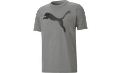 Puma Active Big Logo Tee vīriešu T-krekls pelēks 586724 09