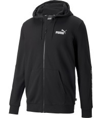 Puma vīriešu džemperis Ess+ Tape Full-Zip Black 848768 01