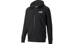 Мужской свитшот Puma Ess+ Tape Full-Zip Black 848768 01