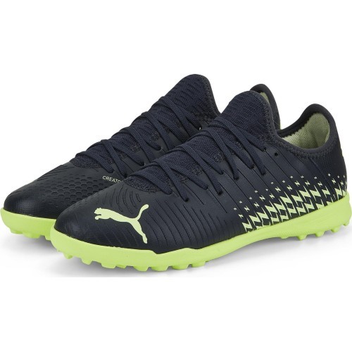 Футбольные бутсы для подростков Puma Future Z 4.4 TT Jr, Parisian Green Black 107017 01