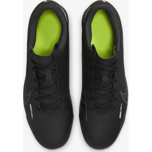 Nike Mercurial Vapor 15 Club TF vīriešu futbola apavi, melni DJ5968 001
