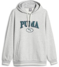 Puma Squad Hoodie Men's Sweatshirt Fl Grey 676017 04