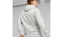 Puma Squad Hoodie Men's Sweatshirt Fl Grey 676017 04