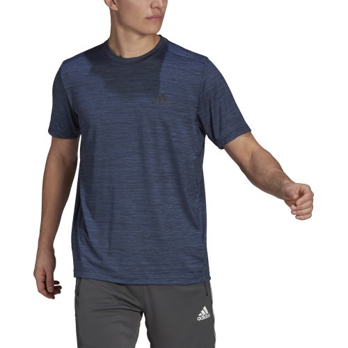 Adidas M HT EL Tee vīriešu T-krekls, zils