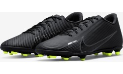 Nike Vapor 15 Club Fg/Mg vīriešu futbola apavi, melni DJ5963 001