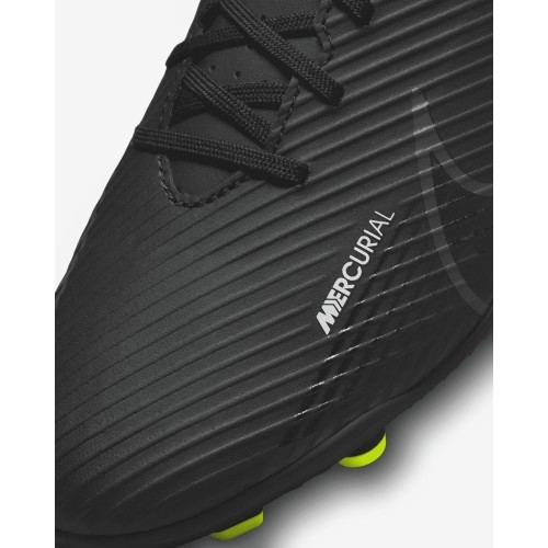 Nike Vapor 15 Club Fg/Mg vīriešu futbola apavi, melni DJ5963 001