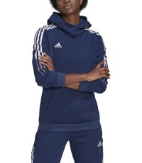 Adidas Tiro21 sieviešu džemperis ar kapuci, tumši zils GK9678