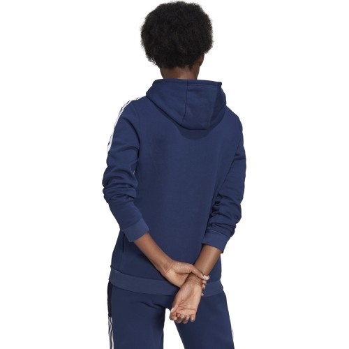 Женская толстовка с капюшоном Adidas Tiro21, тёмно-синяя GK9678