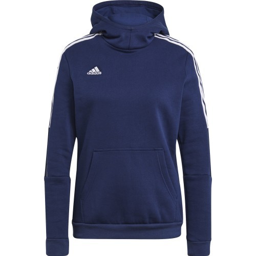 Adidas Tiro21 sieviešu džemperis ar kapuci, tumši zils GK9678