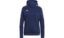 Женская толстовка с капюшоном Adidas Tiro21, тёмно-синяя GK9678