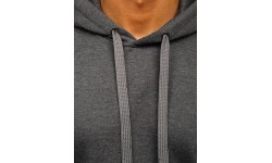 J.Style Men's Sweatshirt Grey 68B2009-5