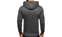 J.Style Men's Sweatshirt Grey 68B2009-5