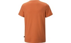 Puma Ess+ 2 Col Logo Tee pusaudžu T-krekls oranžs 586985 95