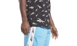 Reebok vīriešu T-krekls Te Aop Vector Tee Black GL3142