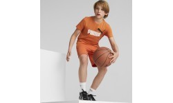Puma Ess+ 2 Col Logo Tee Junior T-shirt Orange 586985 95