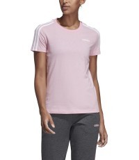Блузка Adidas W E 3S Slim Tee, розовая DU0633