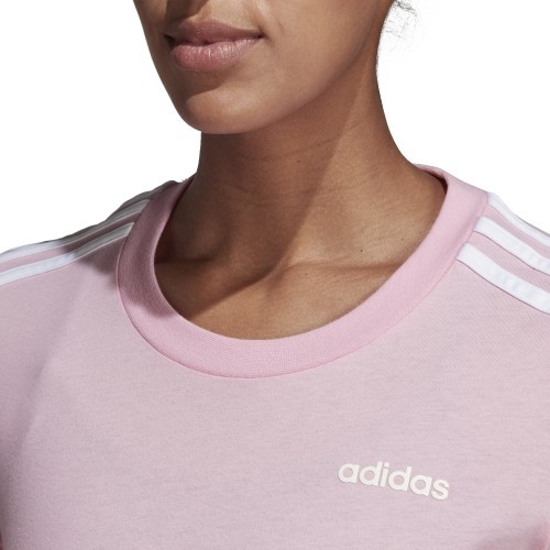 Блузка Adidas W E 3S Slim Tee, розовая DU0633