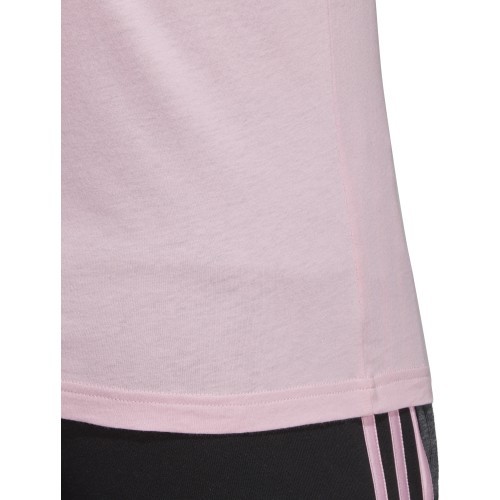 Adidas W E 3S Slim Tee blūze, rozā DU0633