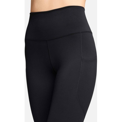 Женские тайтсы Nike Dri-FIT One HR 7/8 Pkt, чёрные, FN3241 010