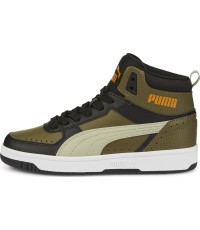 Puma Rebound Joy Blocked Jr Green apavi pusaudžiem 388447 02