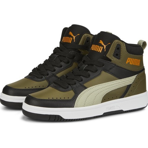 Кроссовки подростковые Puma Rebound Joy Blocked Jr Green 388447 02