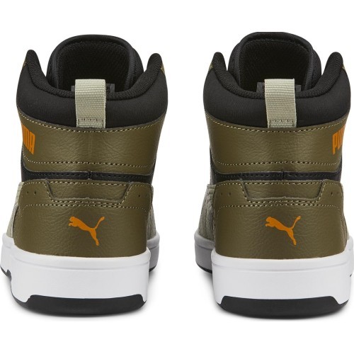 Puma Rebound Joy Blocked Jr Green junior shoes 388447 02
