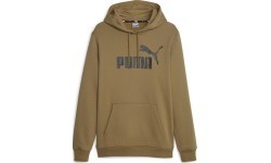 Puma Essentials Big Logo Hoodie FL vīriešu džemperis, brūns 586687 93