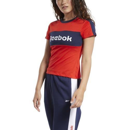 Reebok sieviešu krekls Te Linear Logo Deta Red