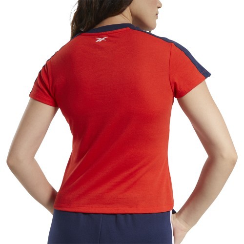 Reebok sieviešu krekls Te Linear Logo Deta Red