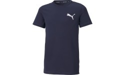 Puma Active Small Logo Navy T-krekls pusaudžiem 586980 06