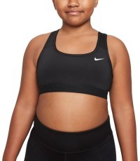 Nike Swoosh Sports Bra for Girls G Nk Swoosh Bra Black DA1030 010