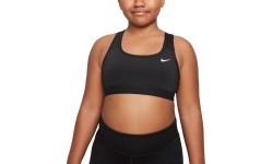 Nike Swoosh sporta krūšturis meitenēm G Nk Swoosh Bra Black DA1030 010
