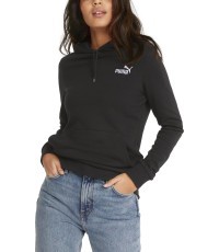 Puma Ess+ Embroidery women's sweatshirt, black, 848332 01