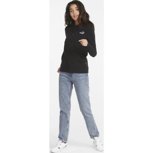 Puma Ess+ Embroidery women's sweatshirt, black, 848332 01