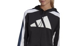 Спортивный костюм женский Adidas W TS Big Logo Black White GL9482