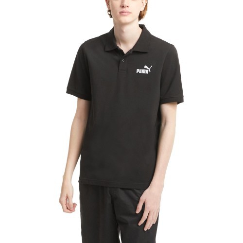 Мужская футболка-поло Puma Ess Pique Black 586674 01