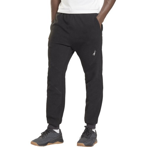 Reebok Wor Fleece Pant vīriešu bikses, melnas GT5751