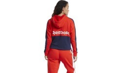 Reebok Te Linear Logo Ft sieviešu džemperis, sarkans zils FT0901