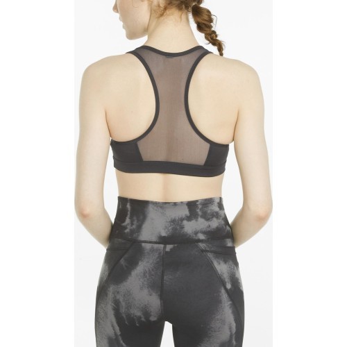 Puma Mid Impact 4Keeps Women's Sports Bra Black 520306 05