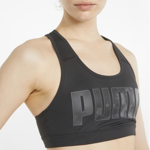Puma Mid Impact 4Keeps sporta krūšturis sievietēm, melns, 520306 05
