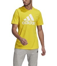 Мужская футболка Adidas M Bl Sj T жёлтая GM3248