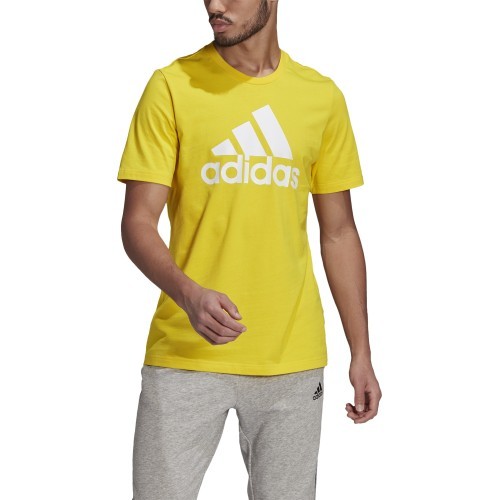Adidas M Bl Sj T Men's T-Shirt Yellow GM3248