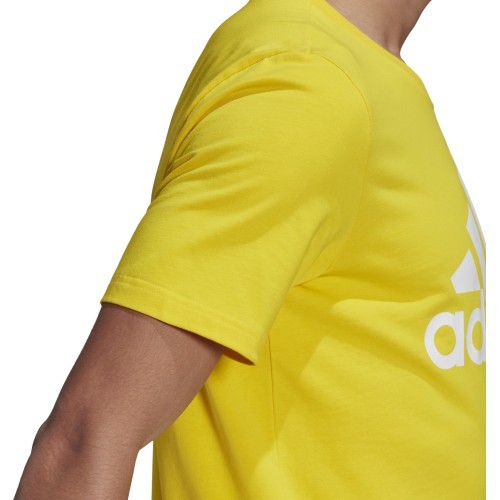 Adidas M Bl Sj T vīriešu T-krekls dzeltens GM3248