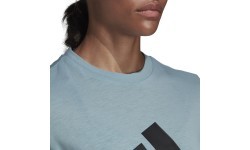 Блузка Adidas W Mh Bos Tee Blue DY7734