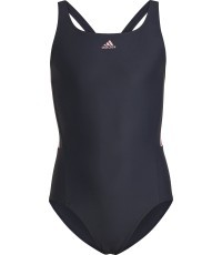 Adidas YG 3S Mid Suit meiteņu peldkostīms, zils HM2076